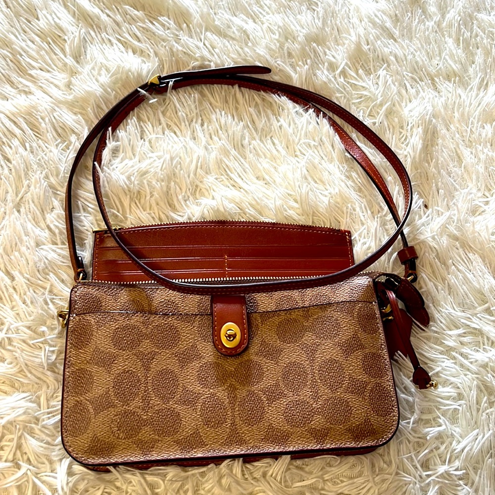 Coach Crossbody With Wallet!